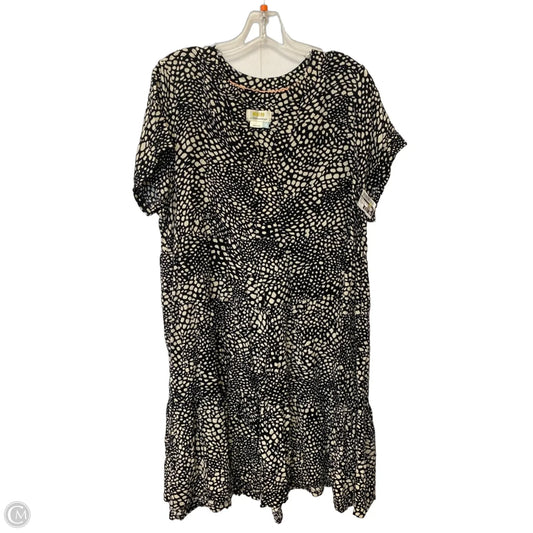 Dress Casual Midi By Maeve In Multi-colored, Size: Xl