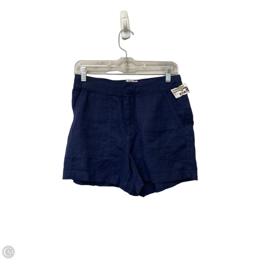 Shorts By Nicole Miller In Navy, Size: S