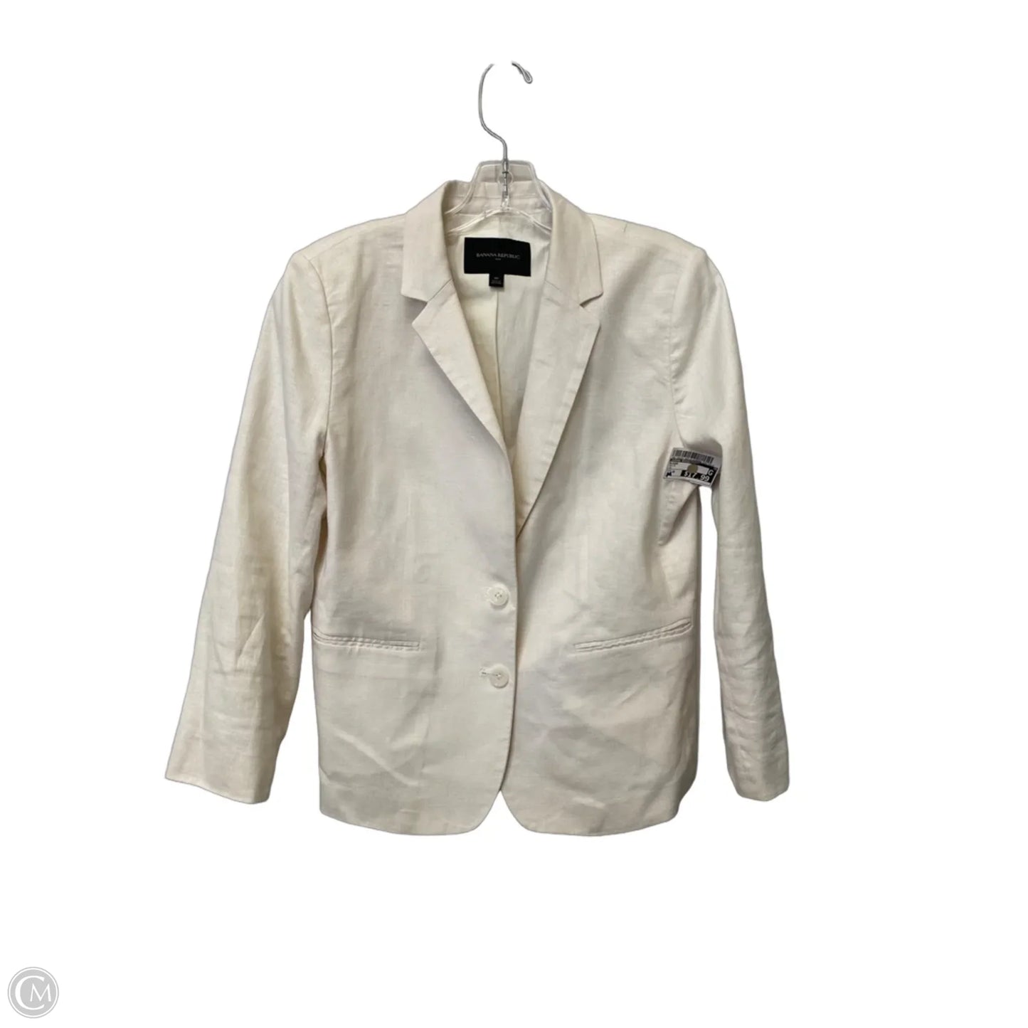 Blazer By Banana Republic In White, Size: 10