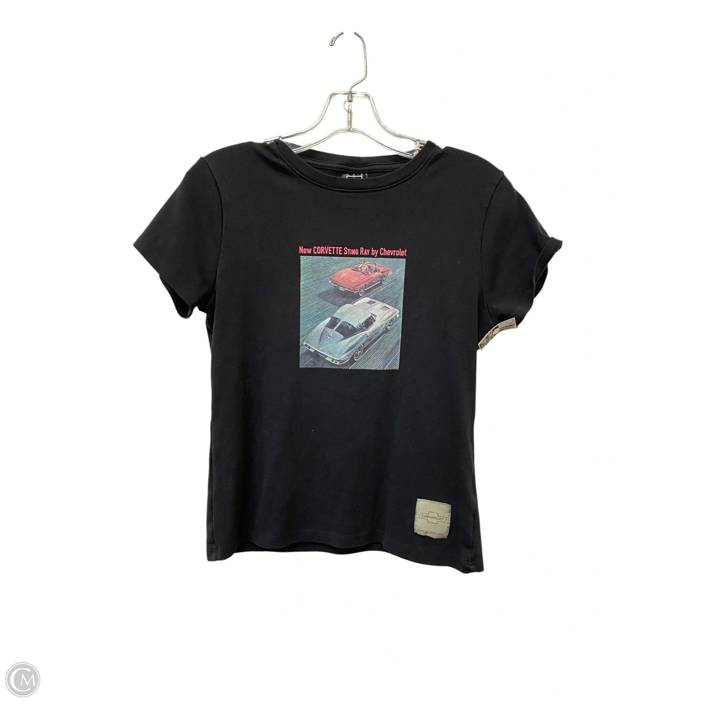 Top Short Sleeve By Clothes Mentor In Grey, Size: S