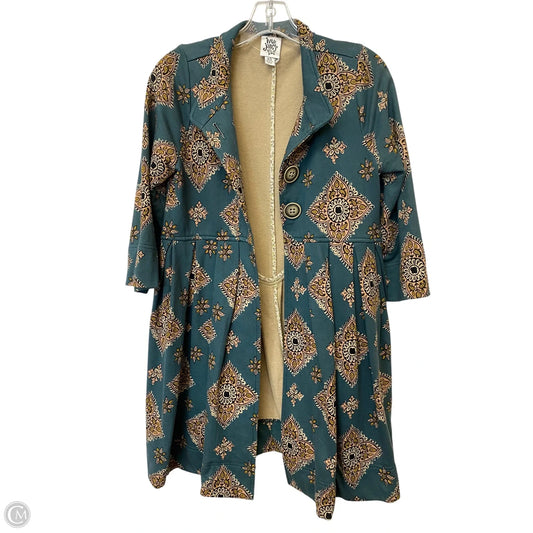 Coat Peacoat By Ivy Jane In Green, Size: Xs