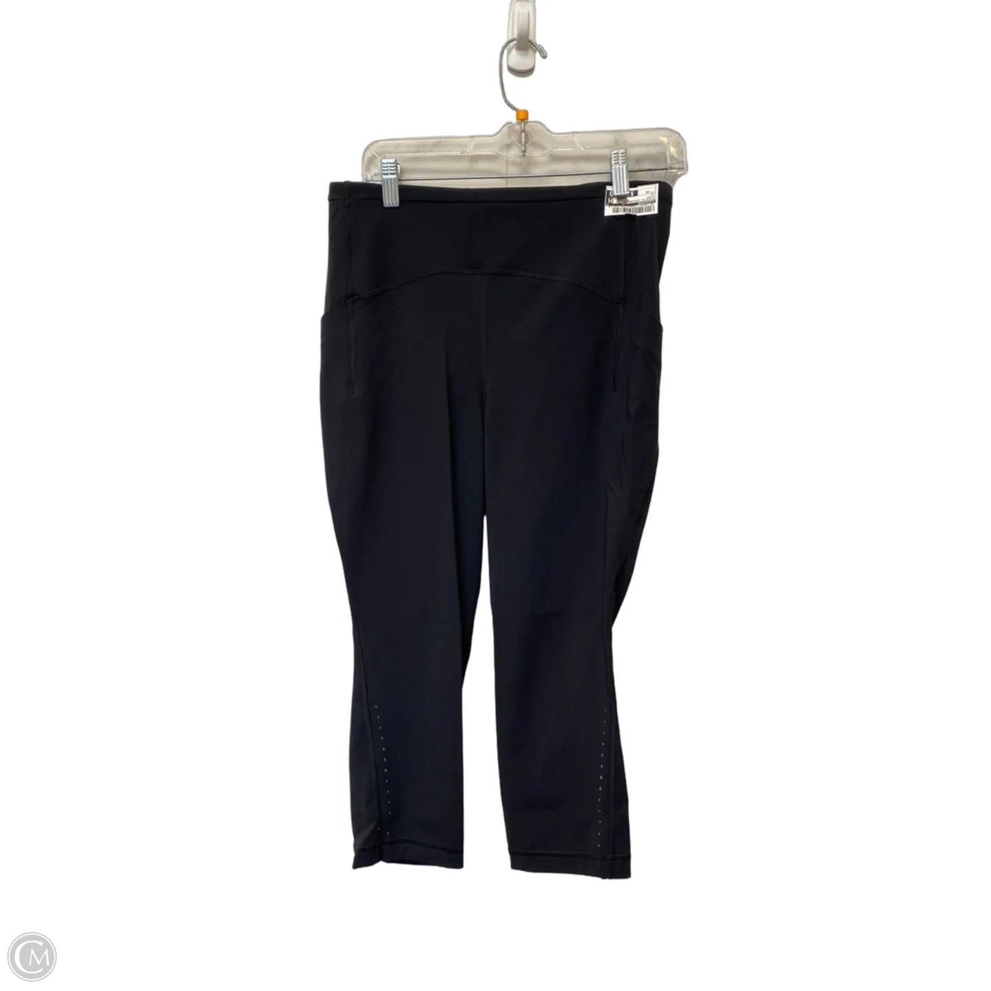 Athletic Leggings Capris By Lululemon In Black, Size: 10
