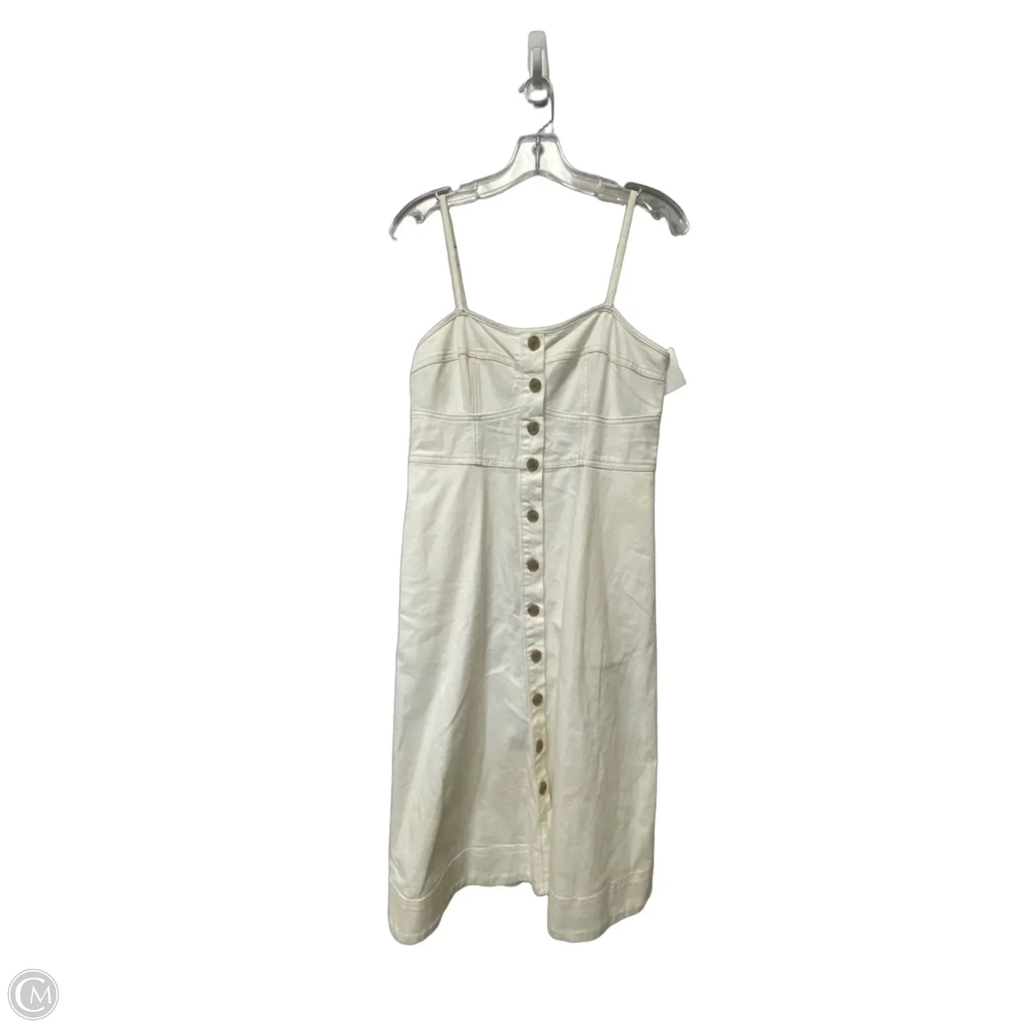 Dress Casual Maxi By Universal Thread In Cream, Size: M