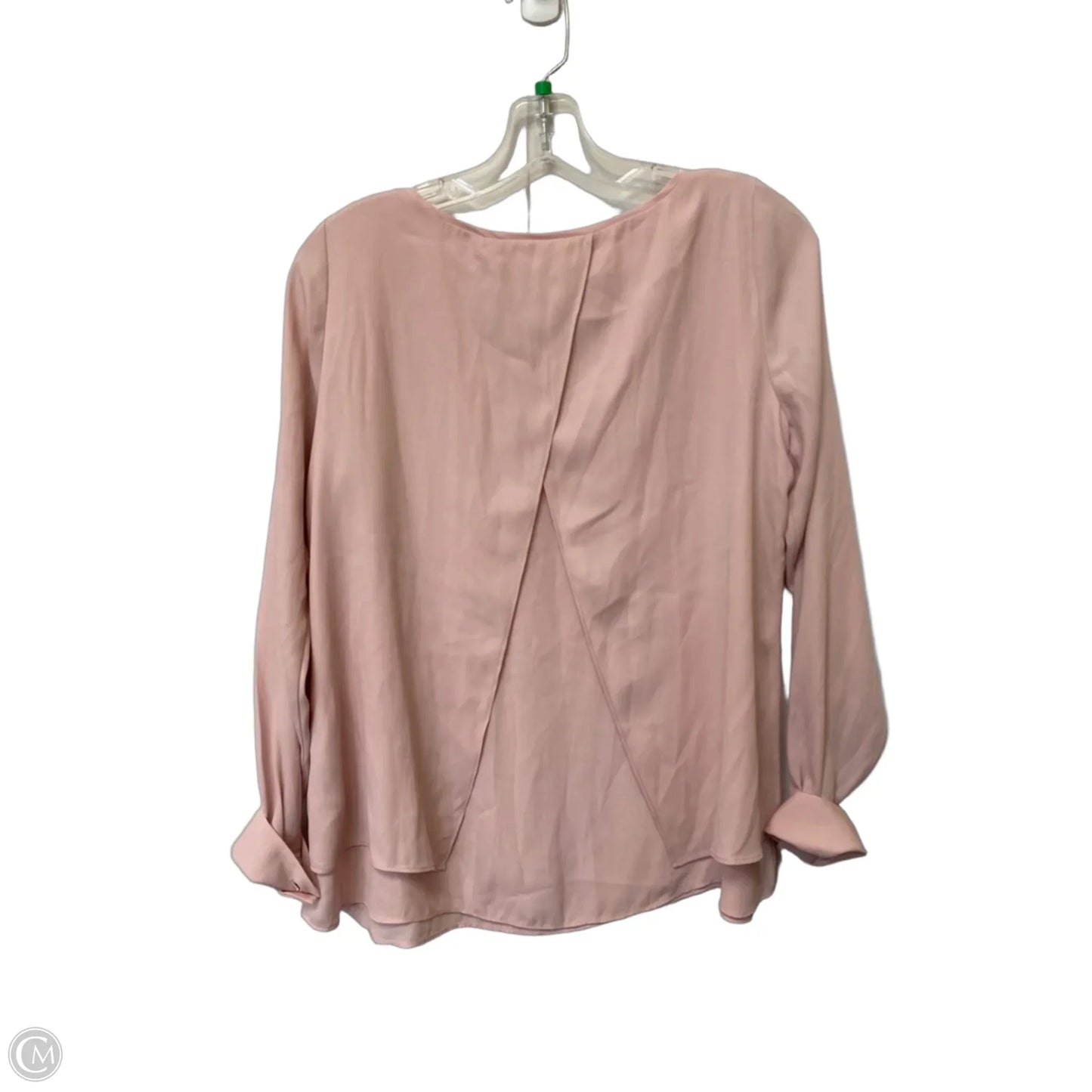 Top Long Sleeve By White House Black Market In Pink, Size: 0p