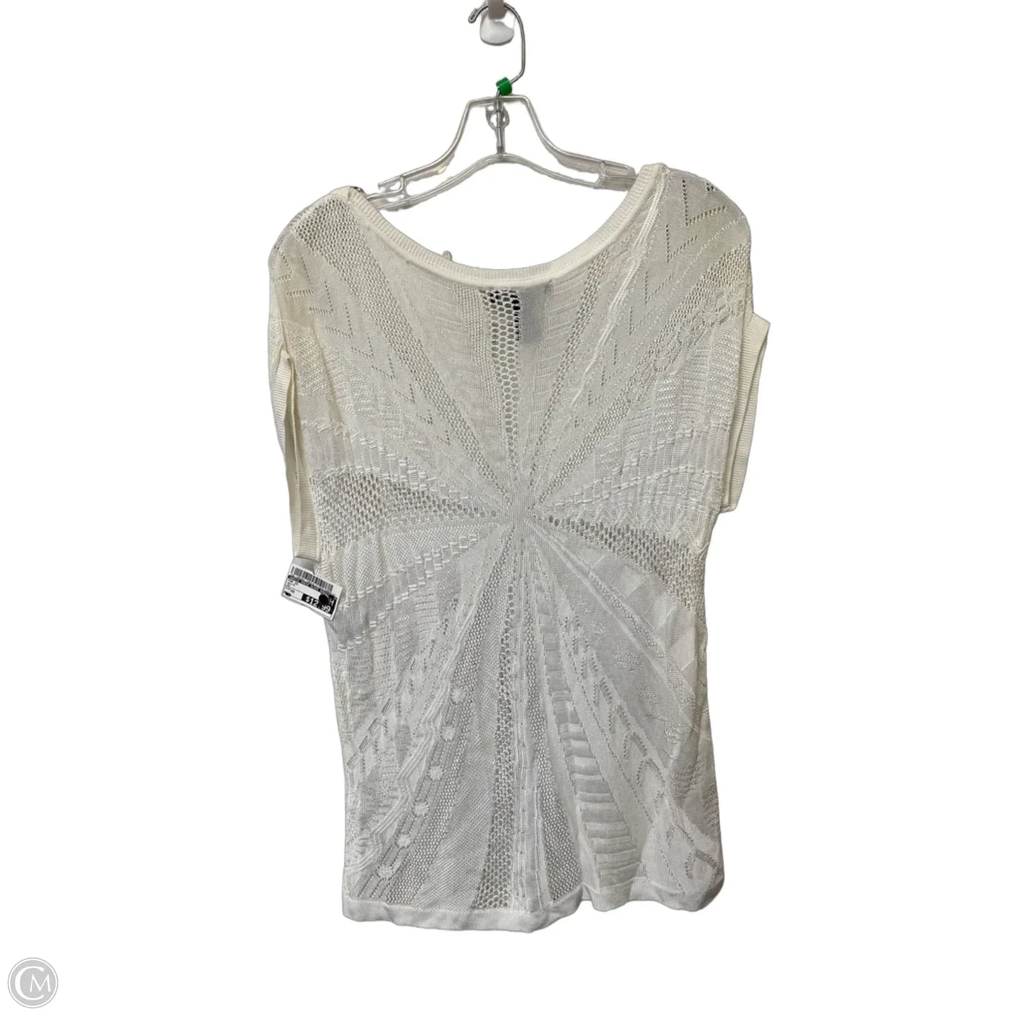 Top Short Sleeve By White House Black Market In White, Size: Xs
