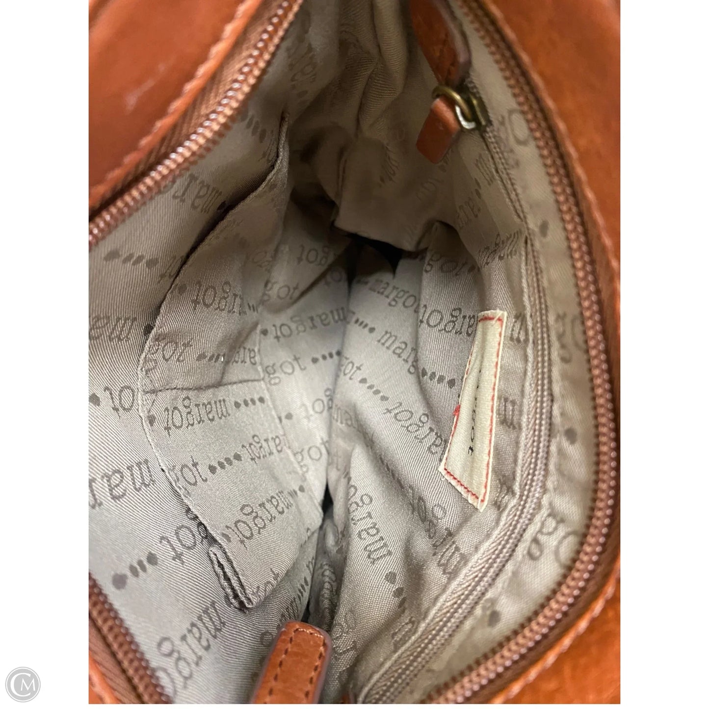 Crossbody Leather By Margot, Size: Medium