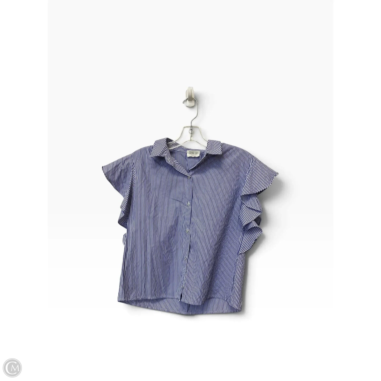 Top Sleeveless By Sienna Sky In Blue, Size: S