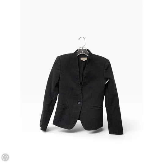 Blazer By Loft In Grey & Orange, Size: 2p