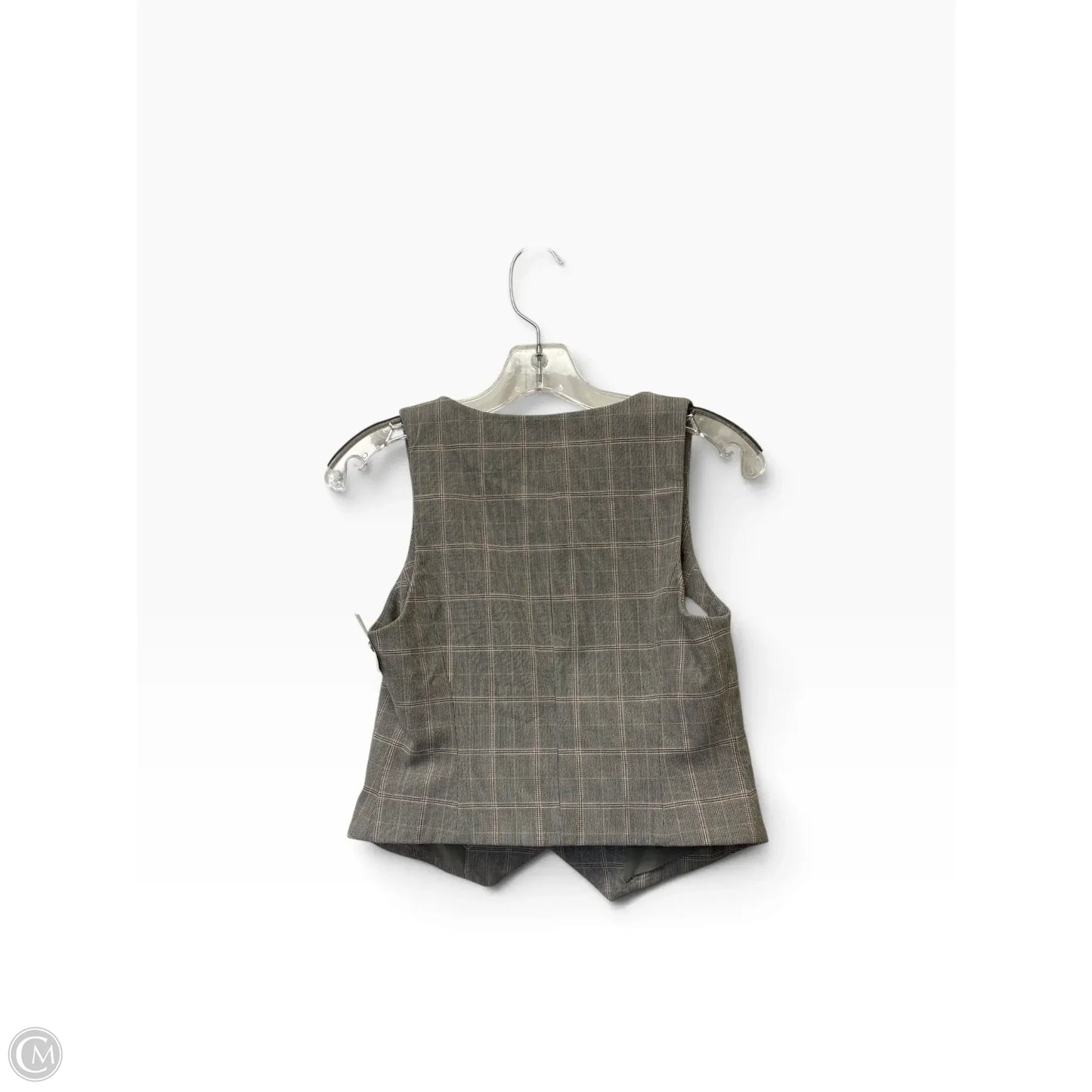 Vest Other By Express In Grey, Size: Xs