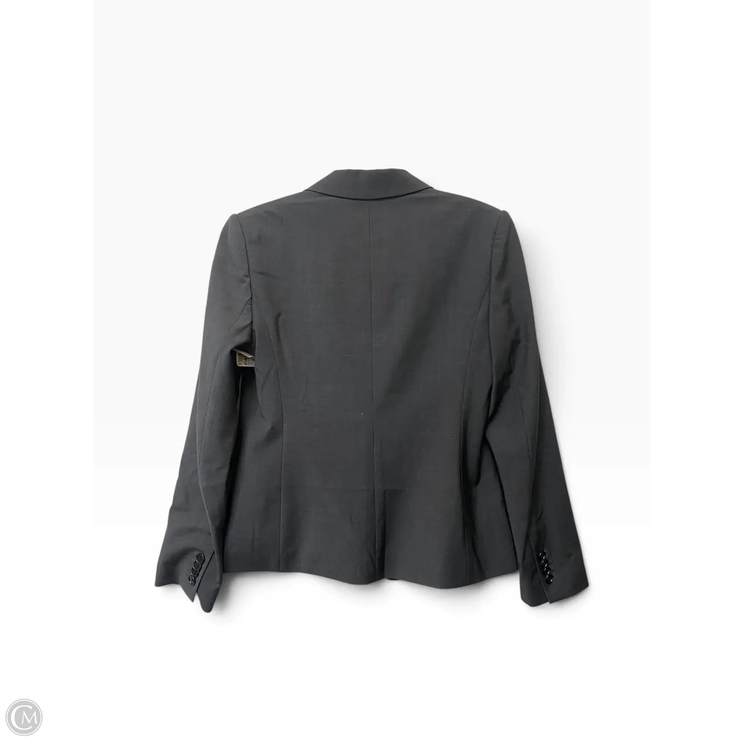 Blazer By Ann Taylor In Grey, Size: 6p