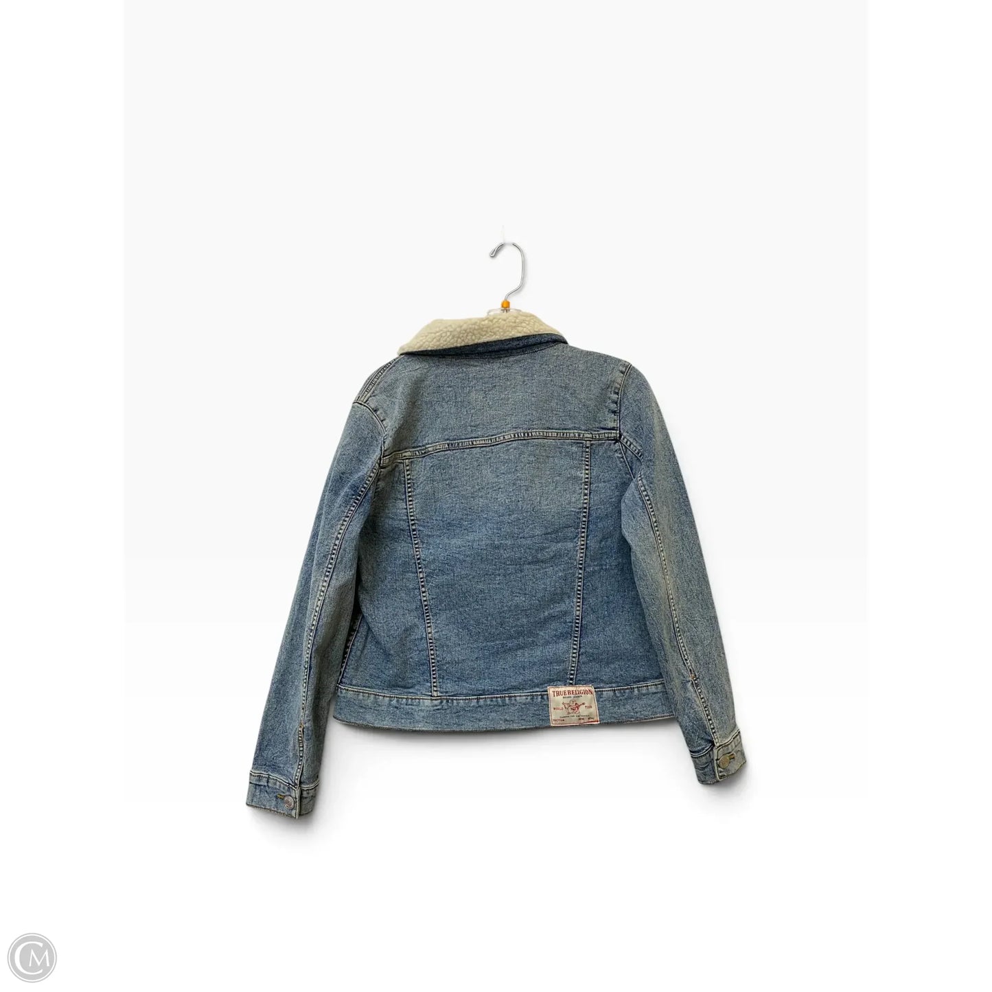 Jacket Denim By True Religion In Blue, Size: L