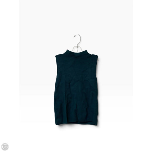 Top Sleeveless By T Tahari In Green, Size: M