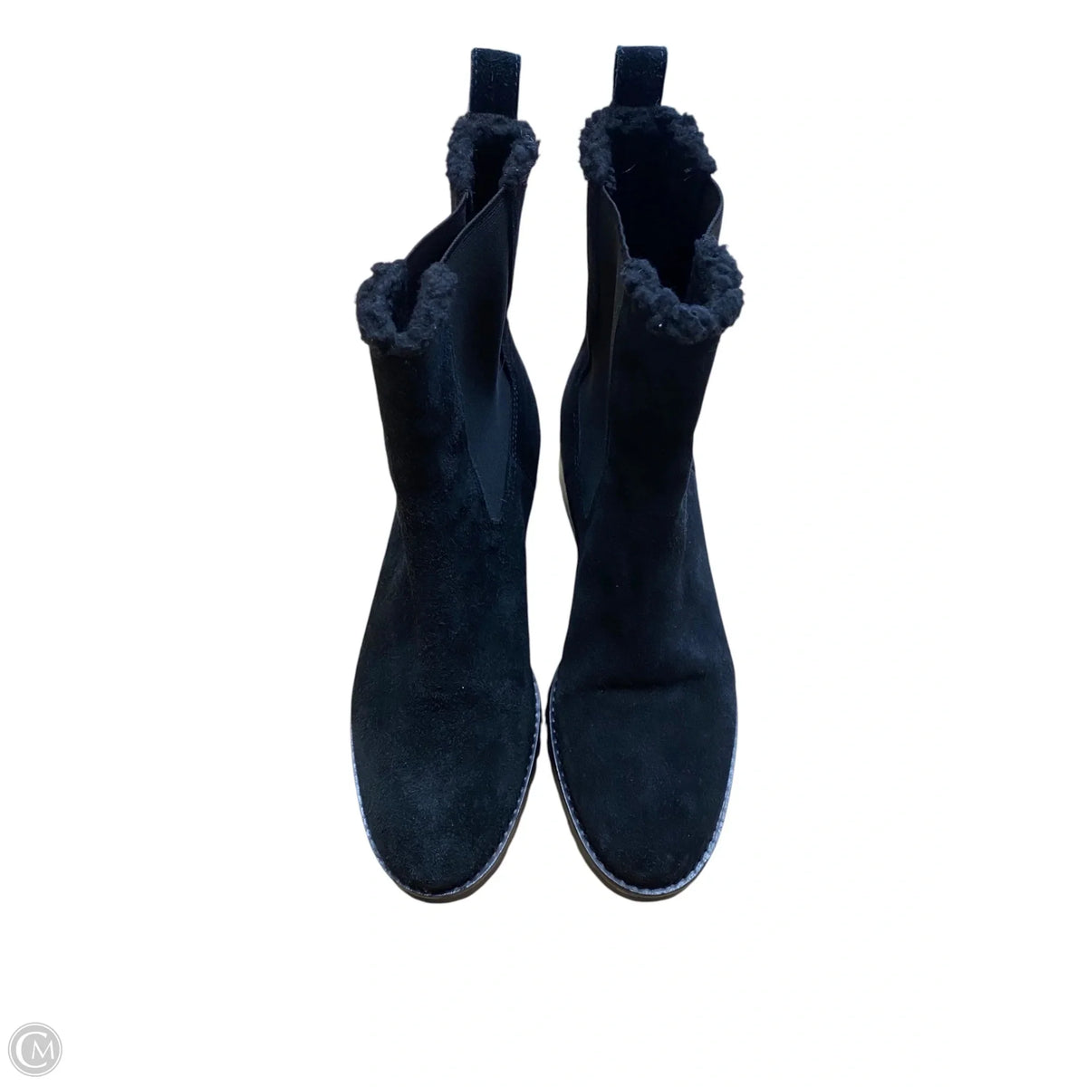 Boots Ankle Flats By Talbots In Black, Size: 7.5