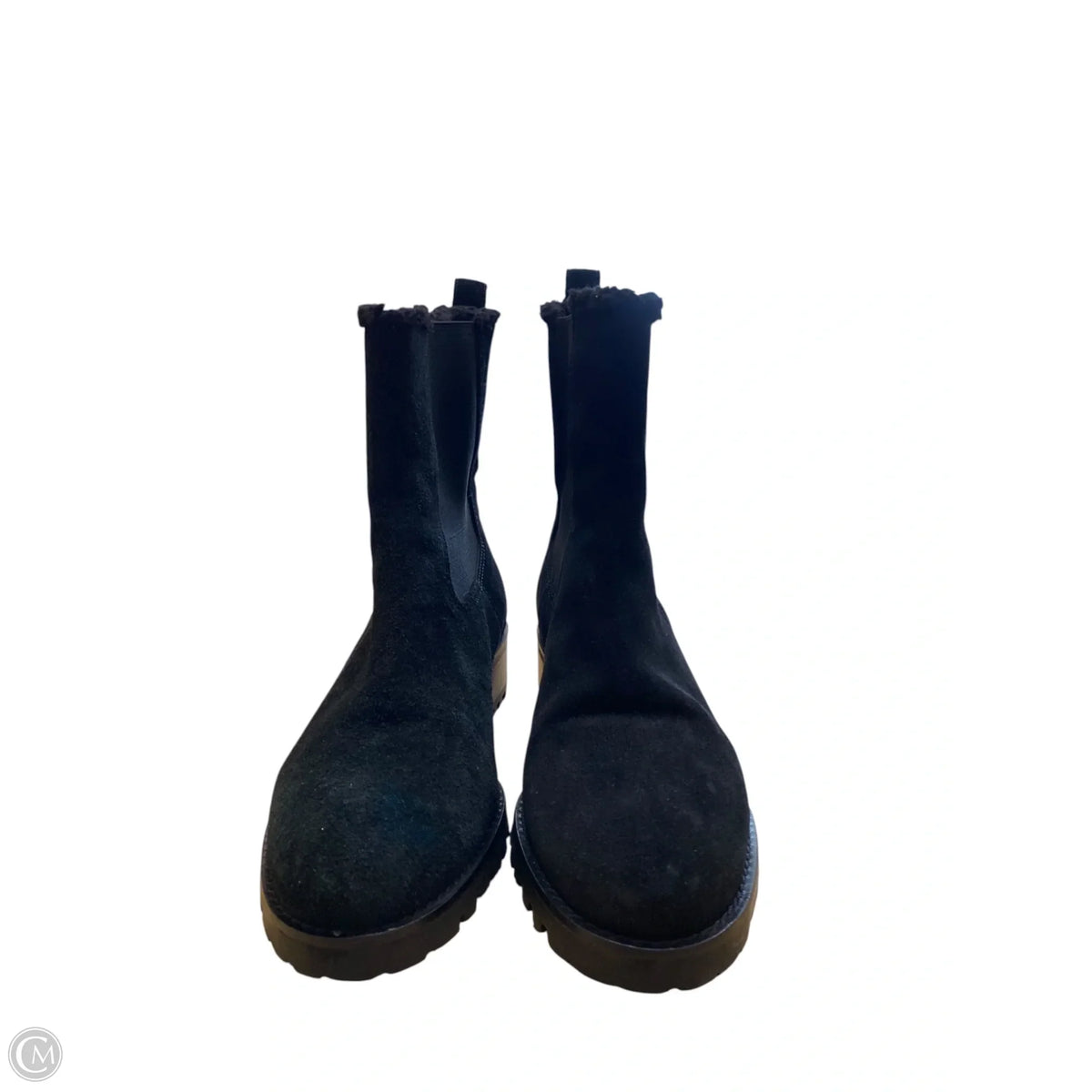 Boots Ankle Flats By Talbots In Black, Size: 7.5