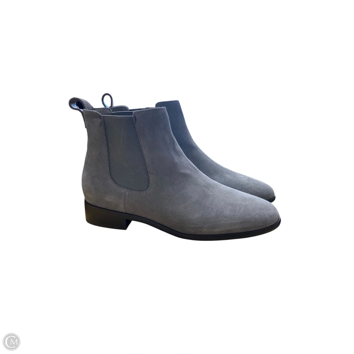 Boots Ankle Flats By Talbots In Grey, Size: 7.5