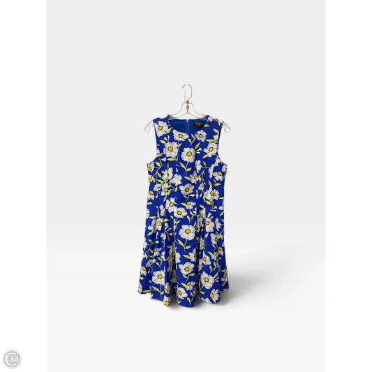 Dress Designer By Kate Spade In Floral Print, Size: 10
