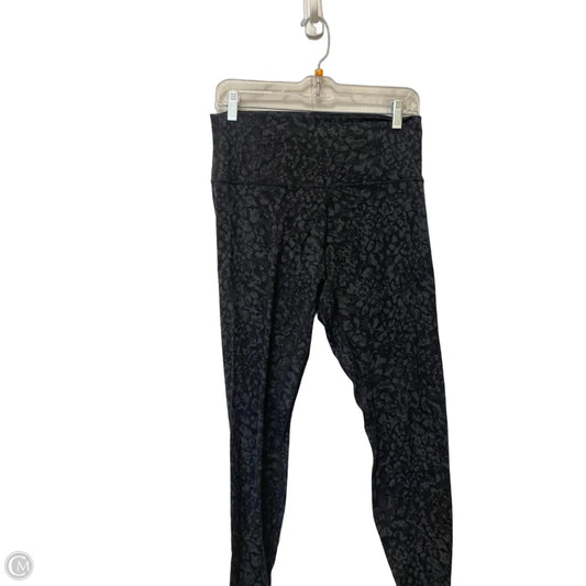 Athletic Leggings By Lululemon In Black, Size: 10