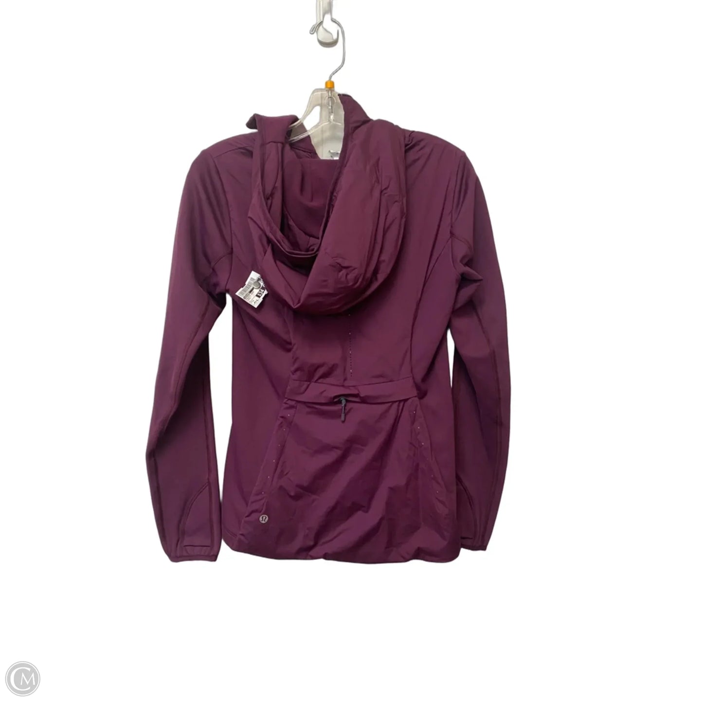 Athletic Jacket By Lululemon In Purple, Size: 4