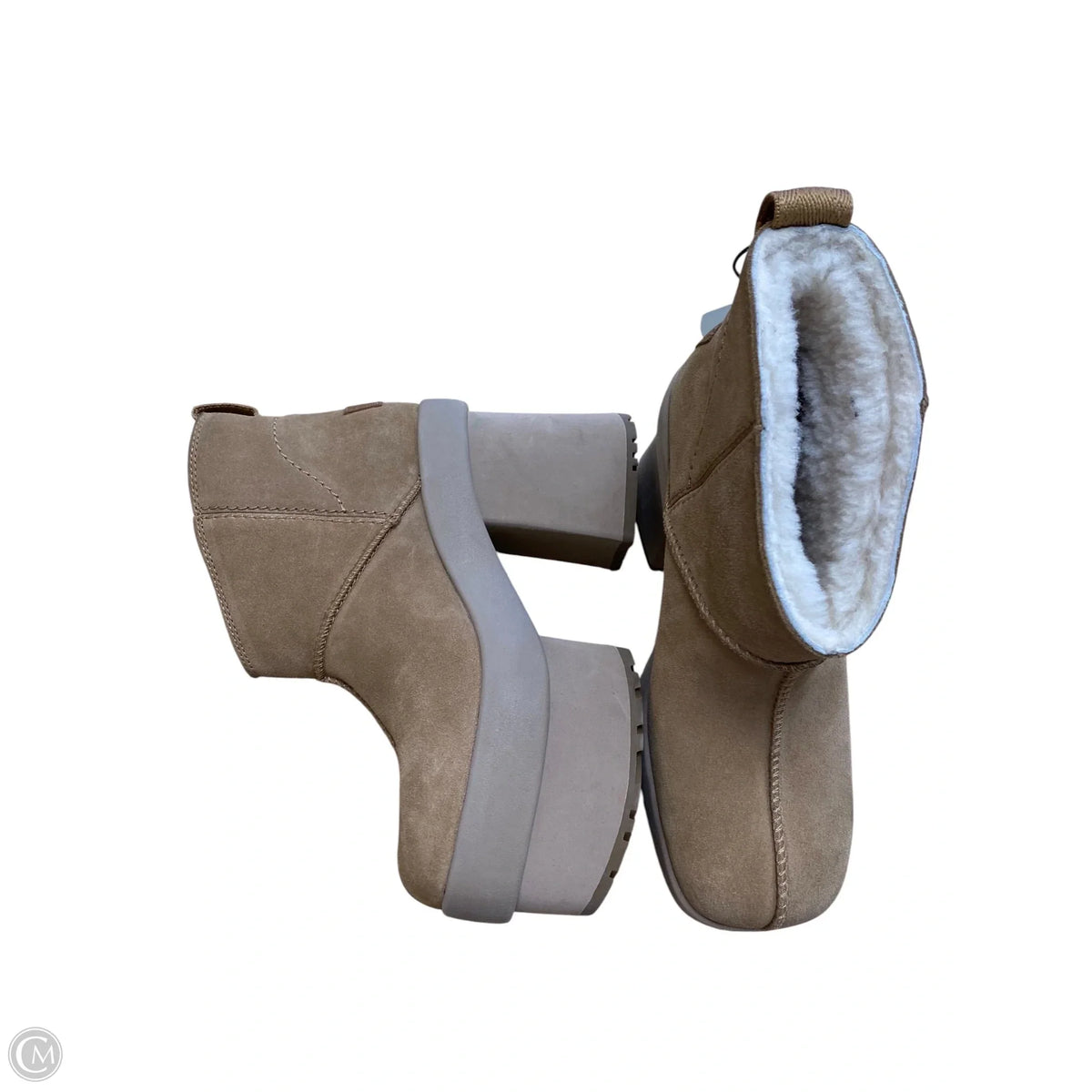 Shoes Designer By Ugg In Brown, Size: 6.5