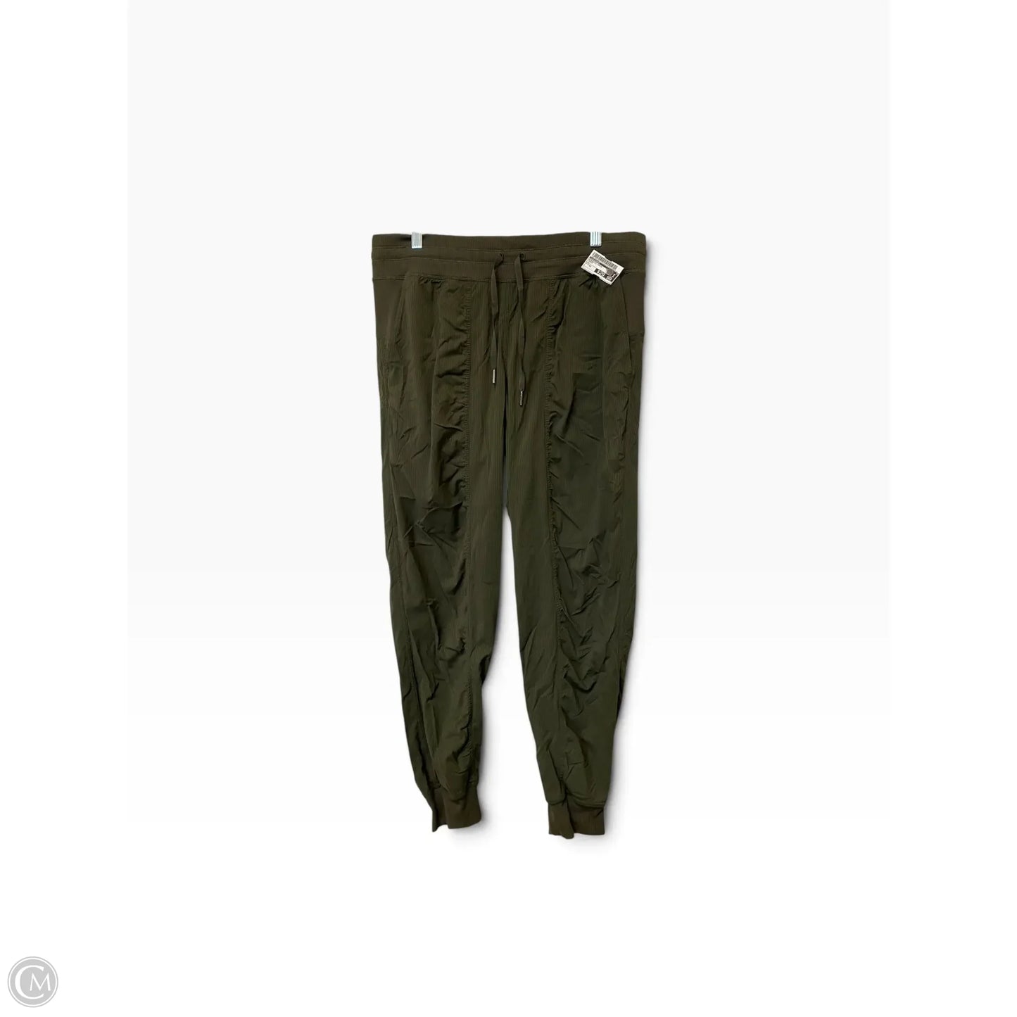 Athletic Pants By Lululemon In Green, Size: 12