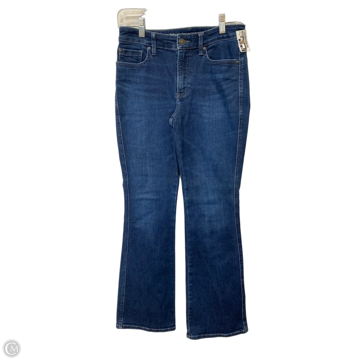 Jeans Boot Cut By Chicos In Blue Denim, Size: 0p