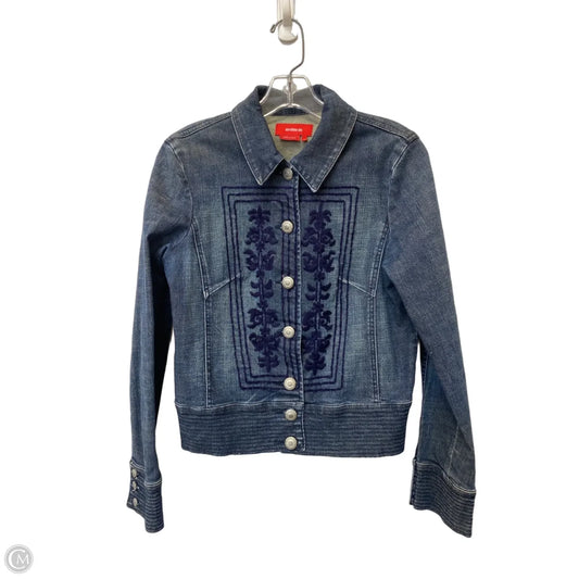 Jacket Denim By Clothes Mentor In Blue Denim, Size: 6
