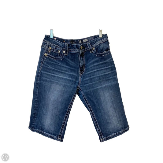 Shorts By Miss Me In Blue Denim, Size: 12