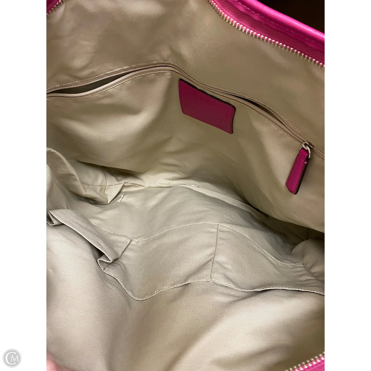 Handbag Designer By Coach, Size: Large