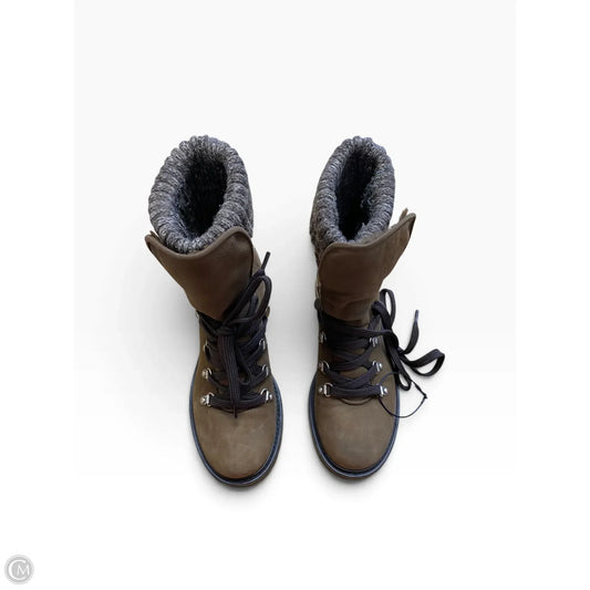Boots Ankle Flats By Aldo In Brown, Size: 8.5
