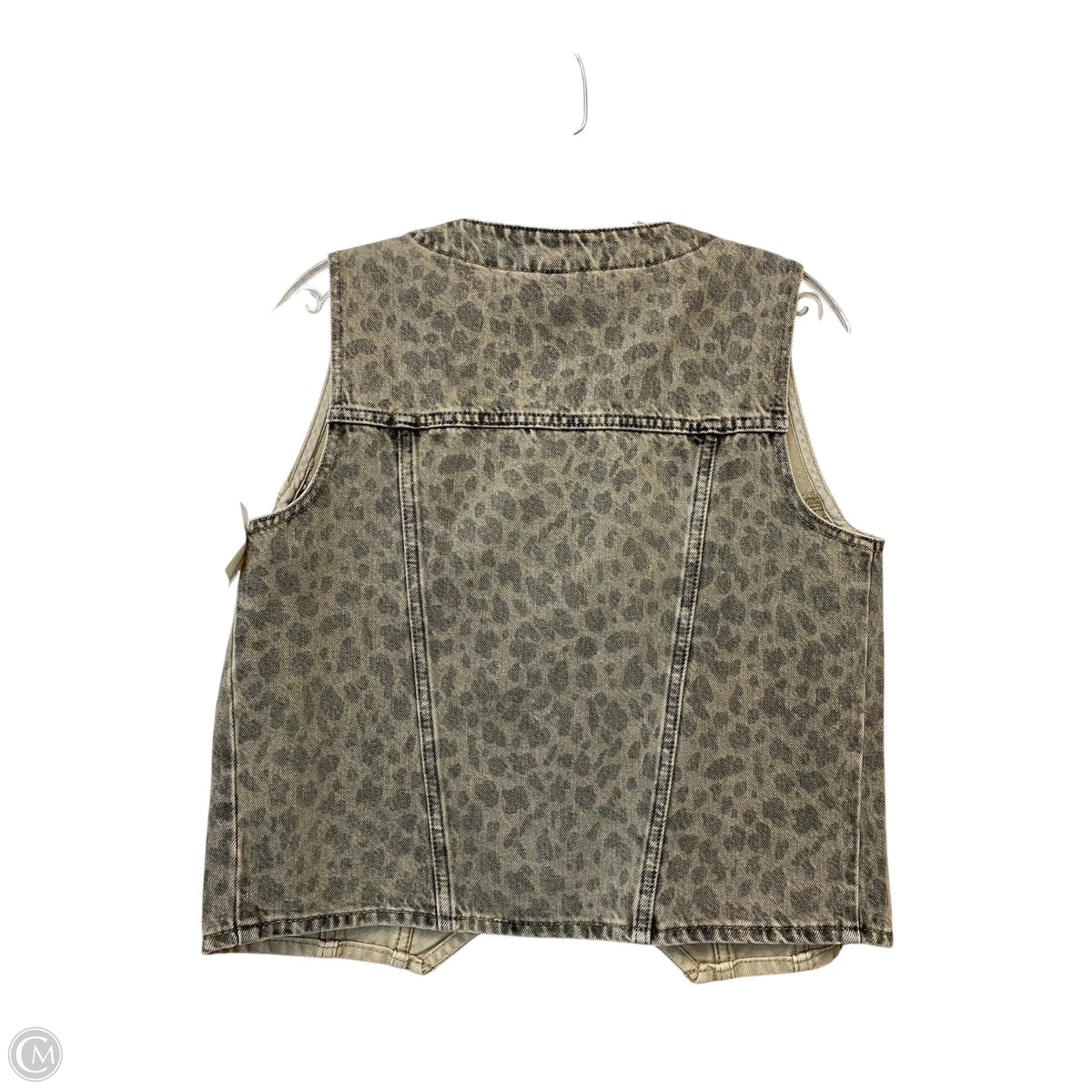 Vest Other By Universal Thread In Animal Print, Size: S