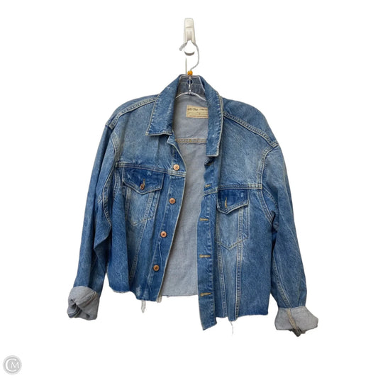 Jacket Denim By We The Free In Blue Denim, Size: M