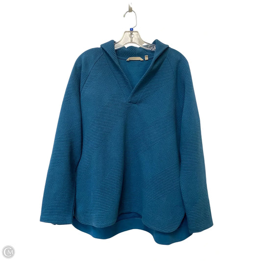 Sweater By Soft Surroundings In Teal, Size: L