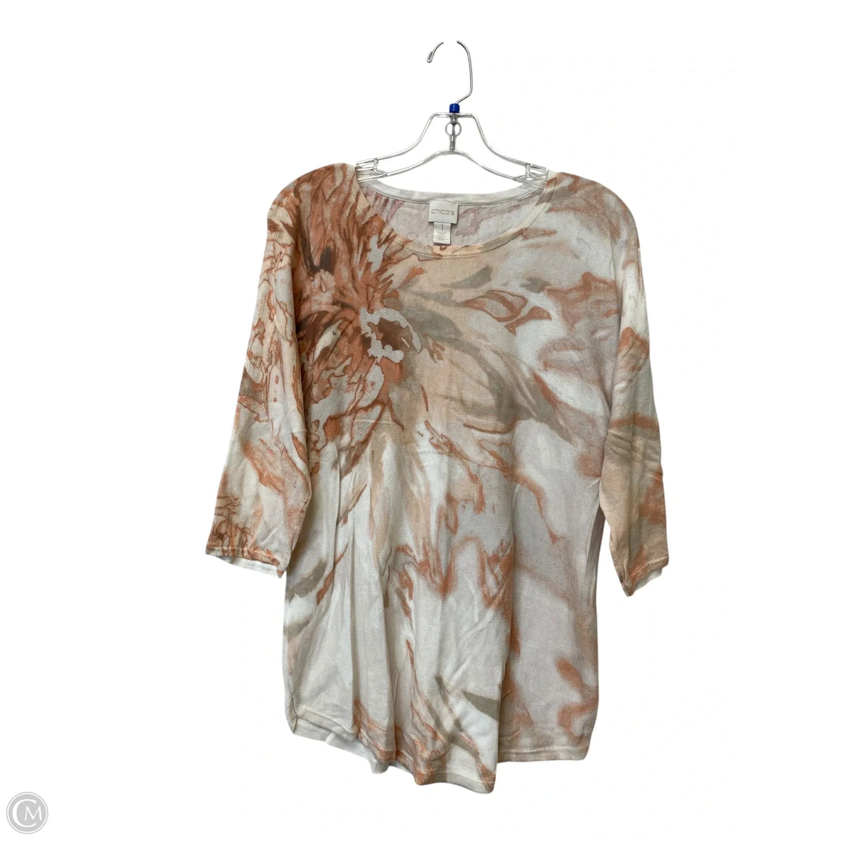 Top Long Sleeve By Chicos In Pink
