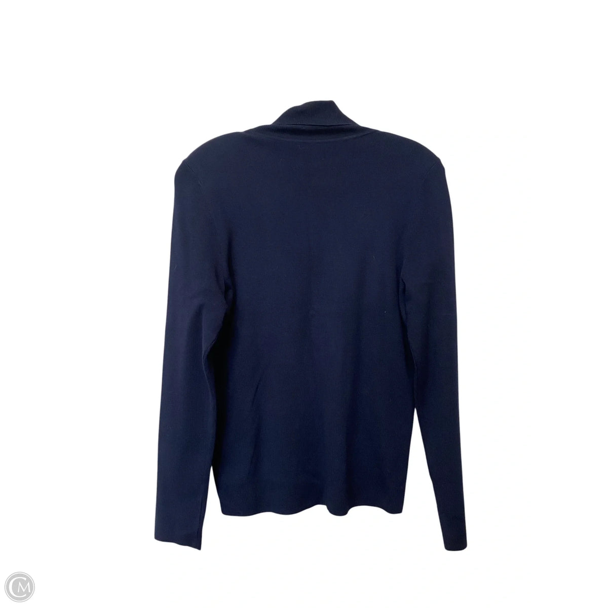 Top Long Sleeve By Chicos In Navy