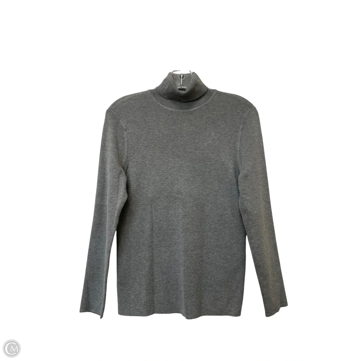 Top Long Sleeve By Chicos In Grey