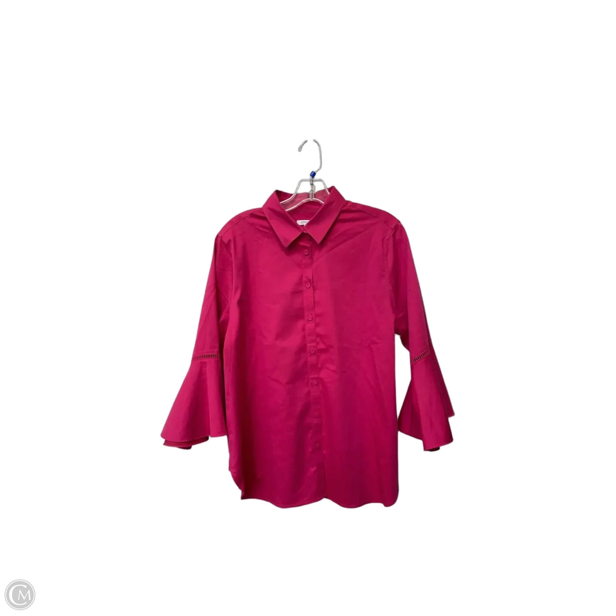 Top Long Sleeve By Chicos In Pink, Size: 10