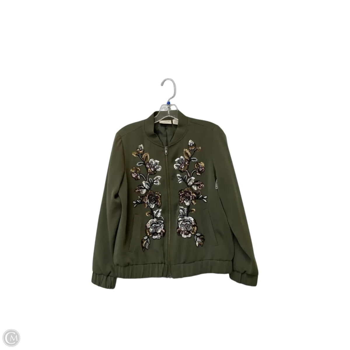 Jacket Other By Chicos In Green, Size: 0