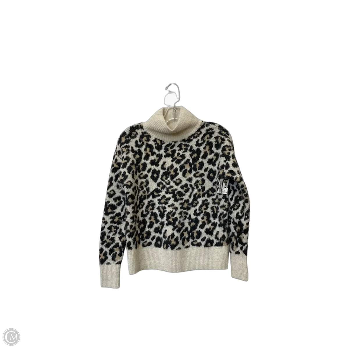 Sweater By Loft In Animal Print, Size: Xxs