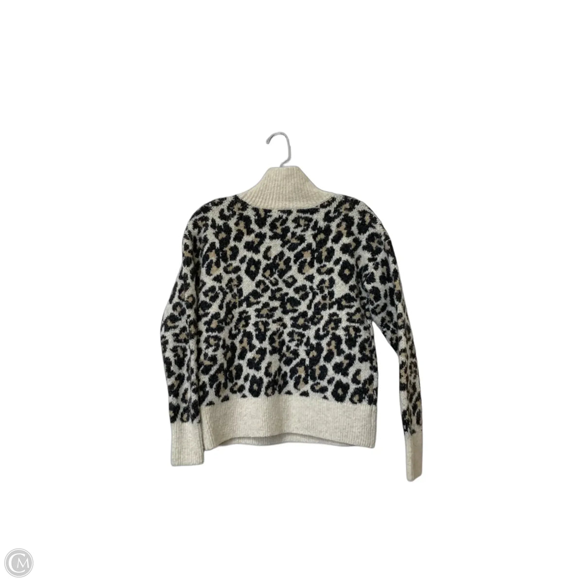 Sweater By Loft In Animal Print, Size: Xxs