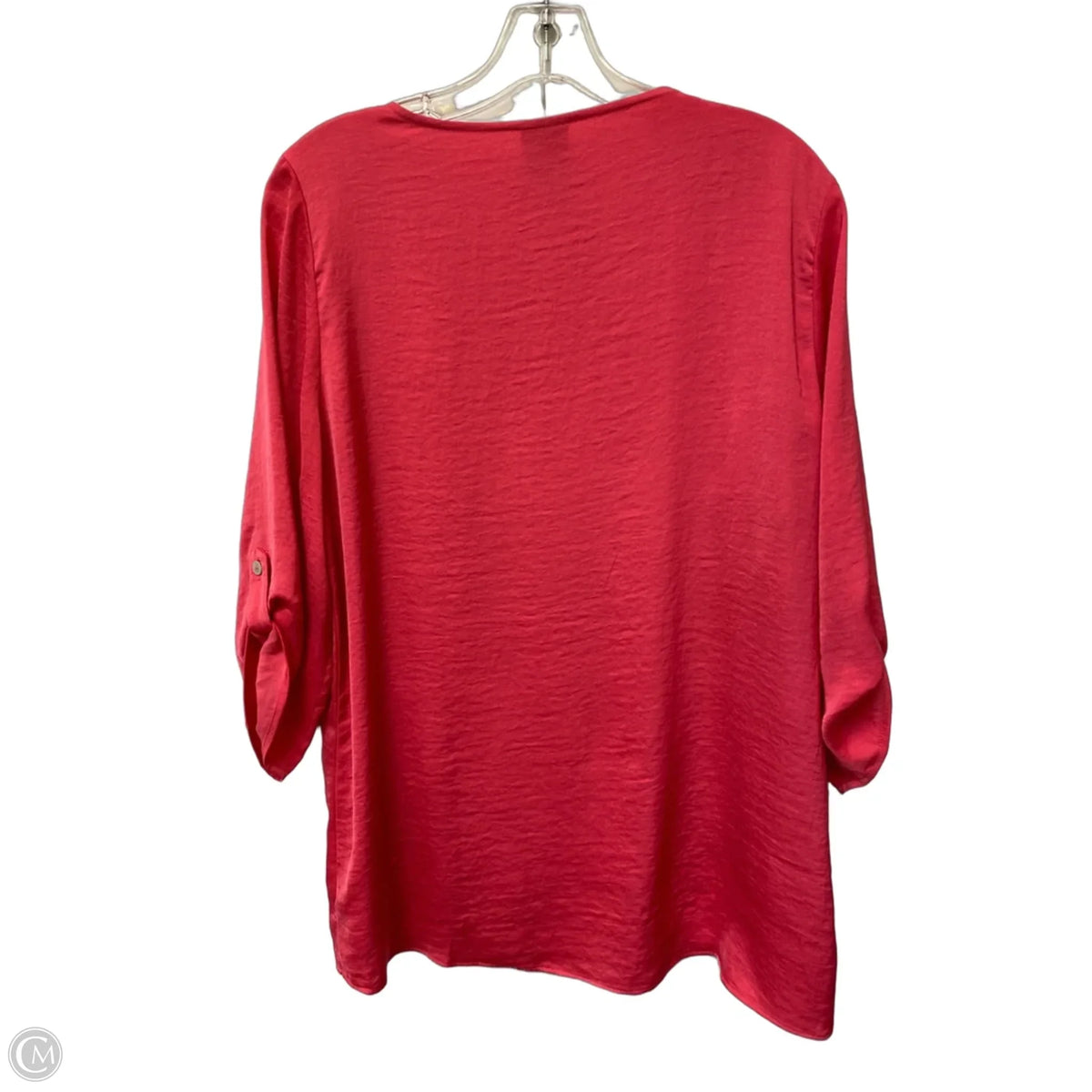 Top Long Sleeve By Chicos In Pink