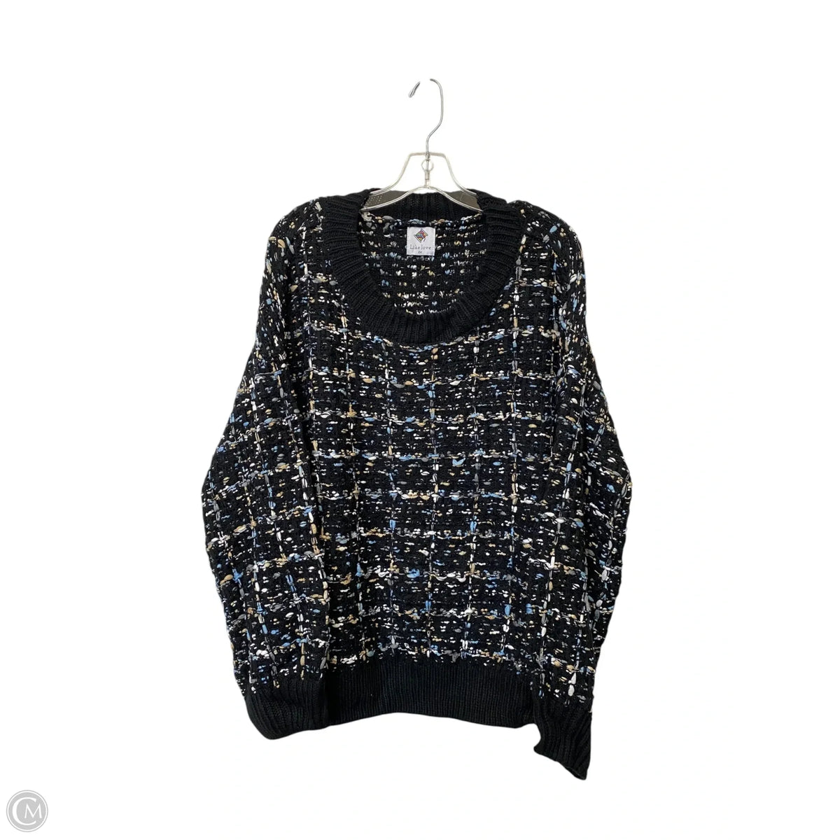 Sweater By Like Love In Black, Size: 2x