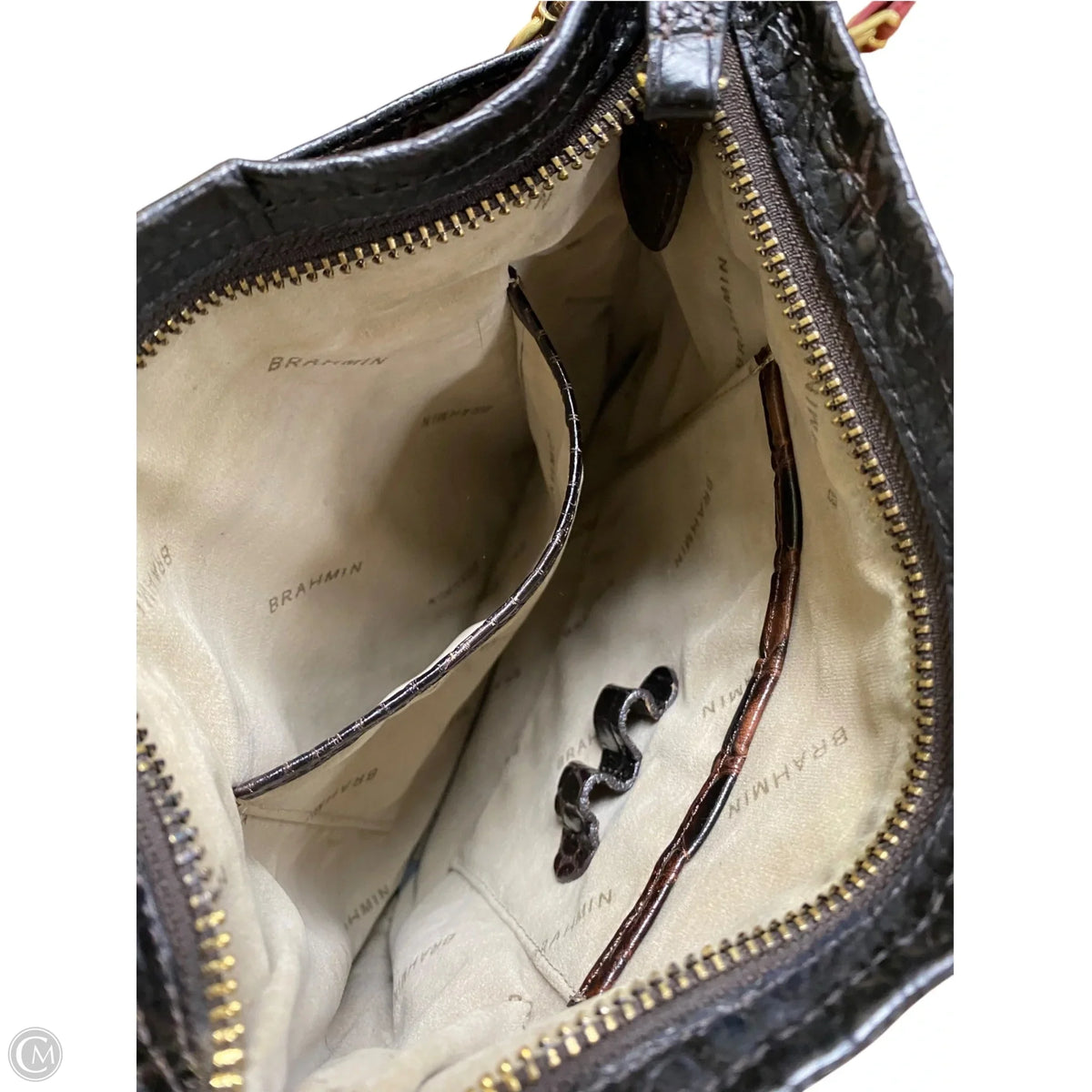 Crossbody Designer By Brahmin, Size: Medium