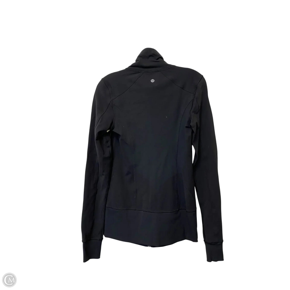 Athletic Jacket By Lululemon In Black, Size: S