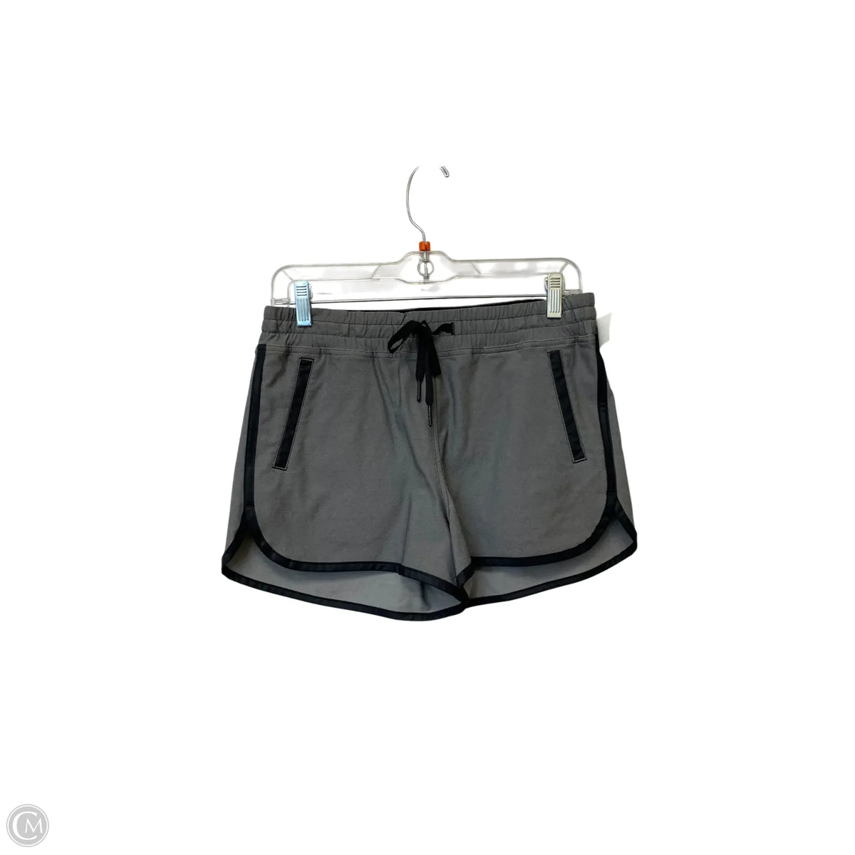 Athletic Shorts By Lululemon In Grey, Size: 4