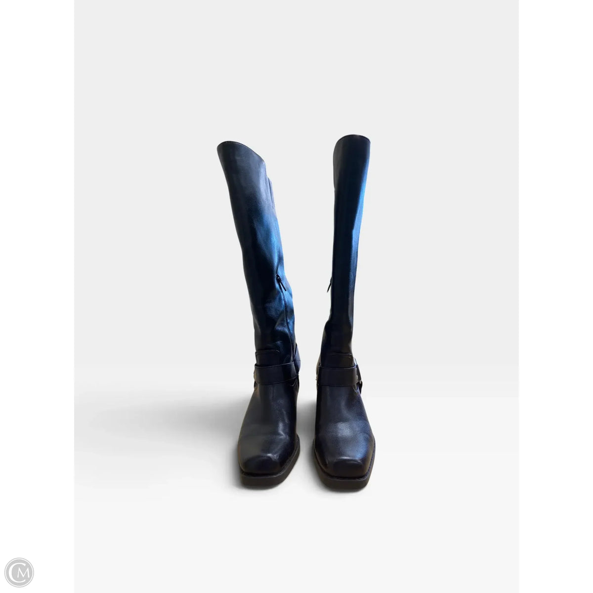 Boots Mid-calf Flats By Universal Thread In Black, Size: 6
