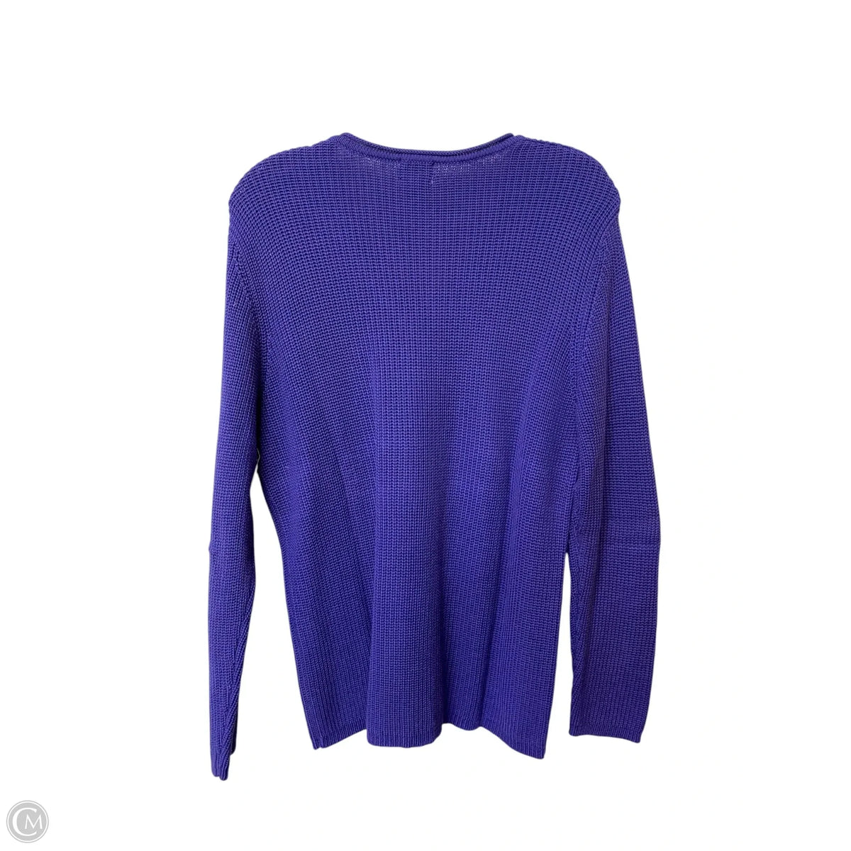 Sweater By Chicos In Blue, Size: 16