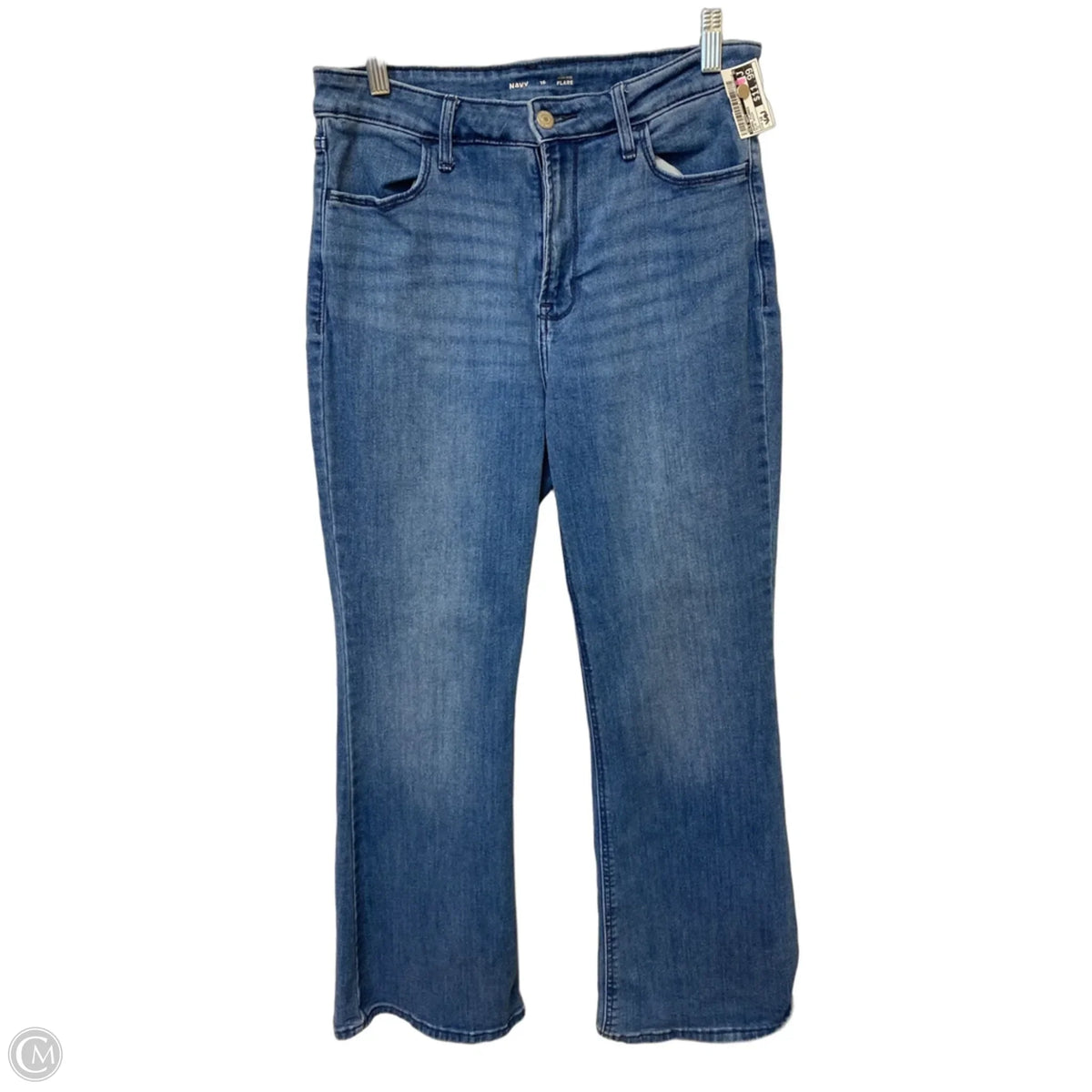 Jeans Flared By Old Navy In Blue Denim, Size: 10