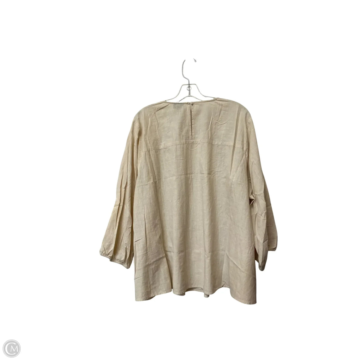 Top Long Sleeve By Torrid In Cream, Size: 3x