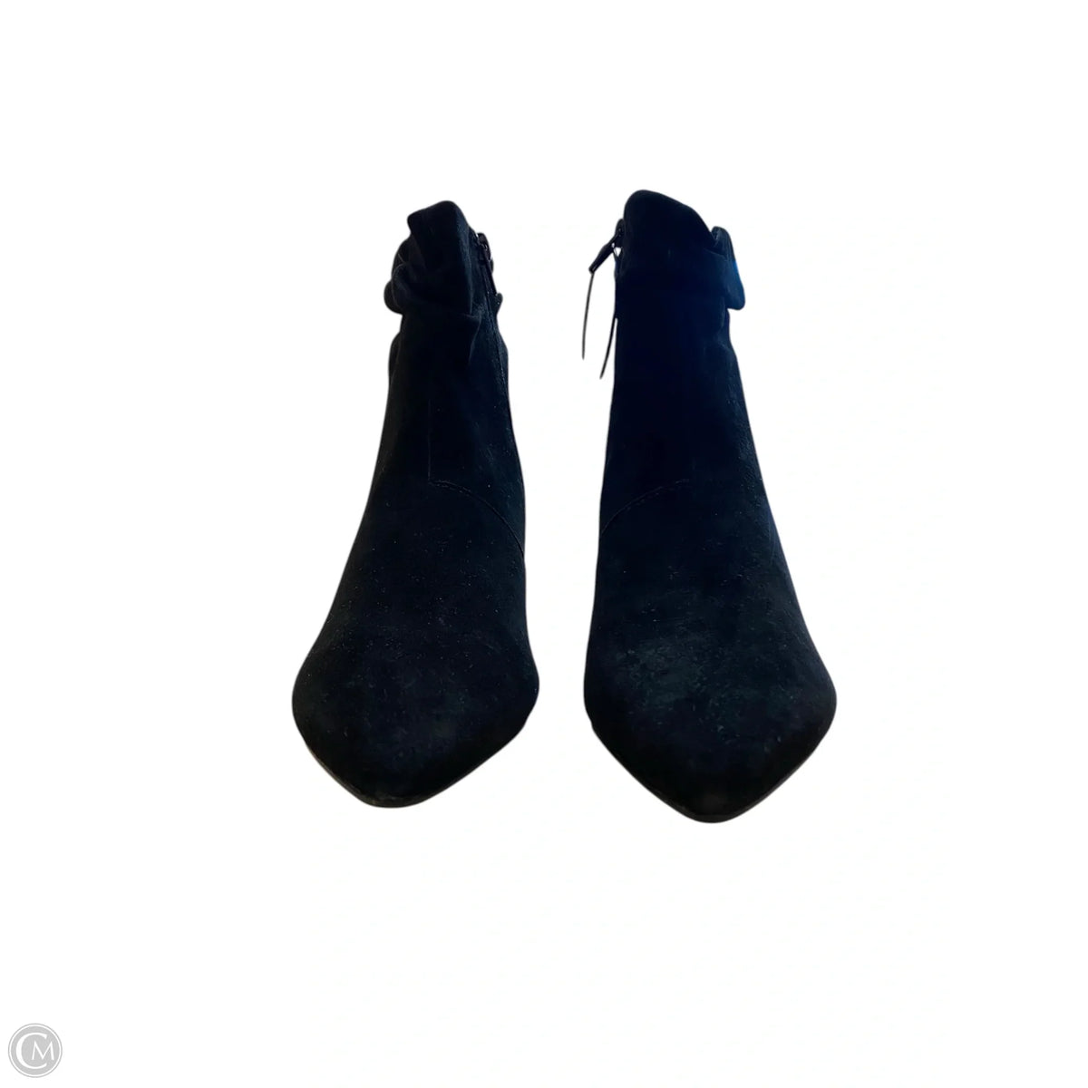 Boots Ankle Heels By Clarks In Black, Size: 7.5