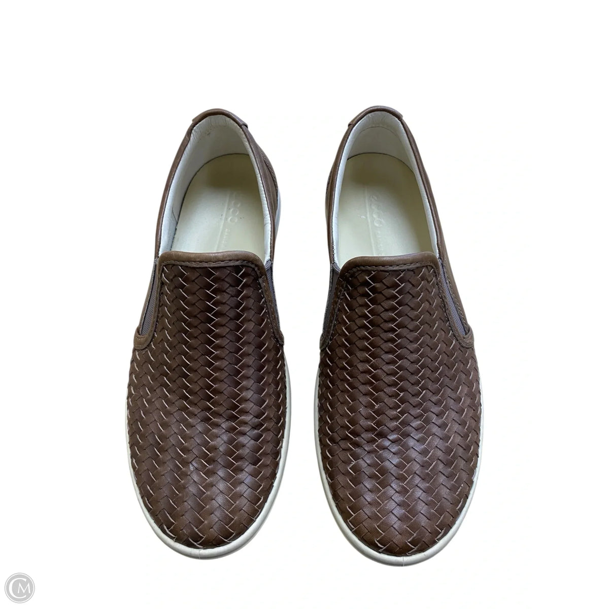 Shoes Flats By Ecco In Brown, Size: 5.5